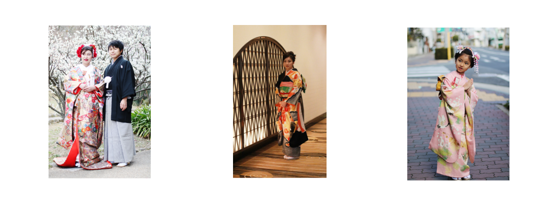 着付け。七五三．子供着付け